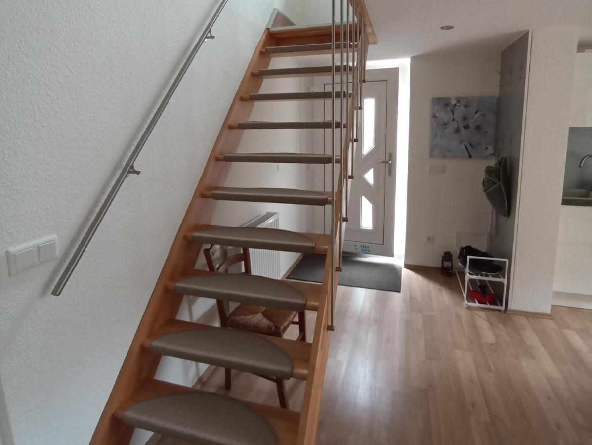 Ferienwohnung Zum Hirschgrund Schöna Kültér fotó