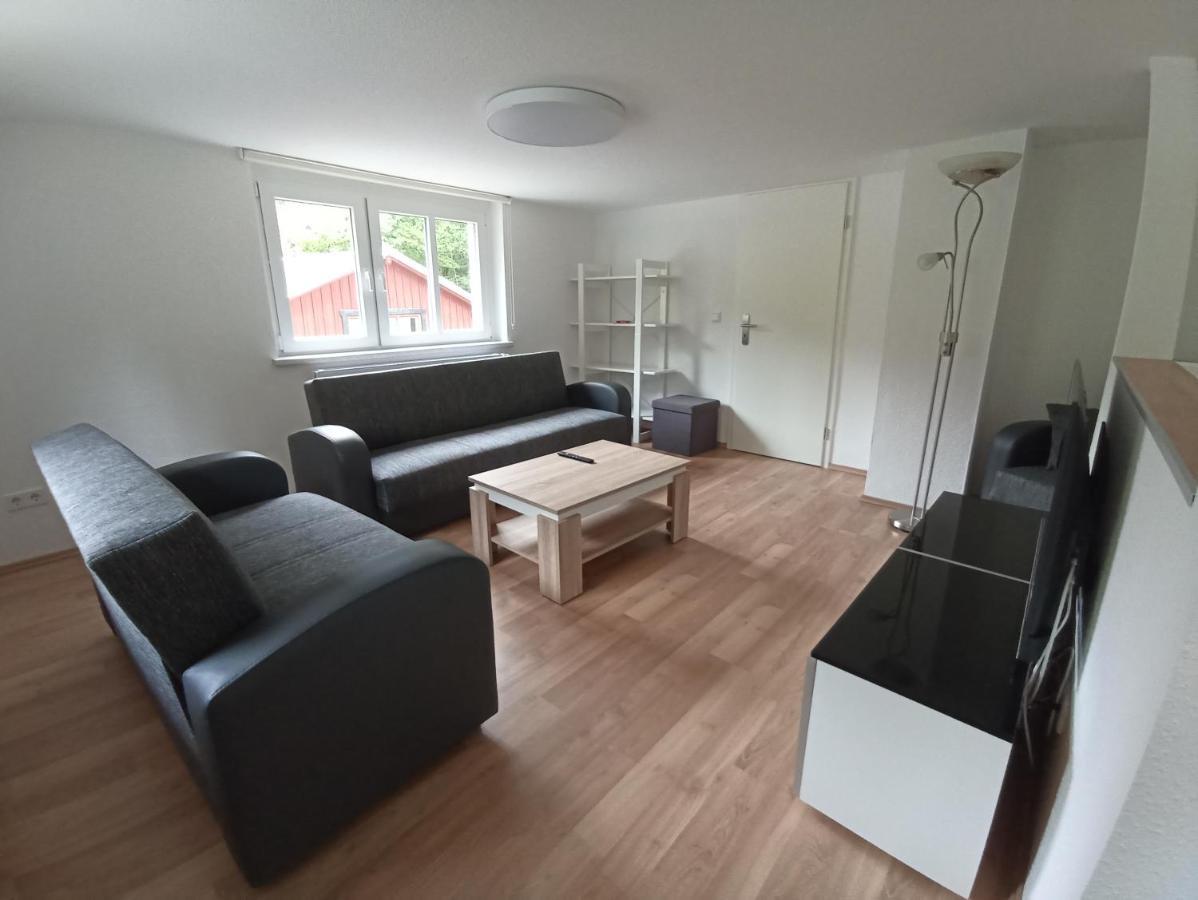Ferienwohnung Zum Hirschgrund Schöna Kültér fotó