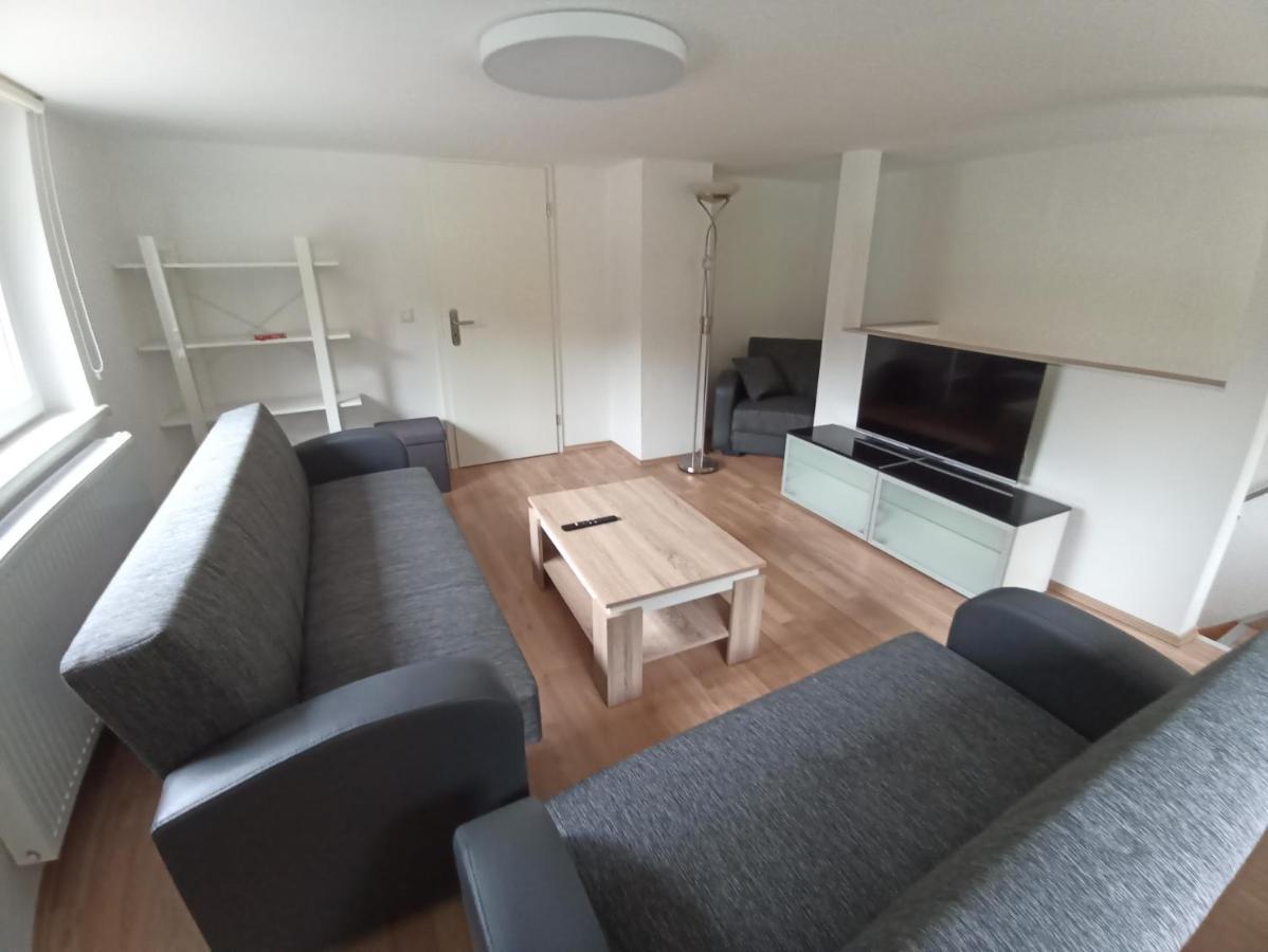 Ferienwohnung Zum Hirschgrund Schöna Kültér fotó